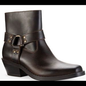 Sun & Stone brown leather boots